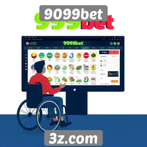 Acessibilidade e interface do usuário em 9099bet