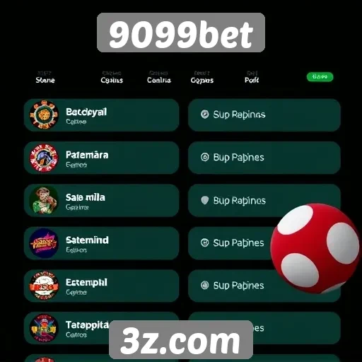 Exploração das opções de apostas disponíveis na 9099bet
